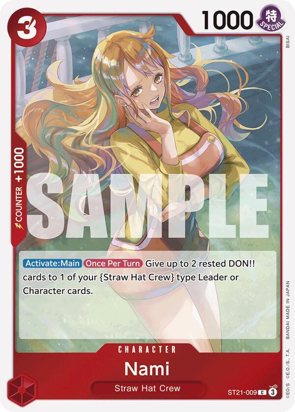 Nami ST21-009 (Starter Deck EX: Gear 5) 