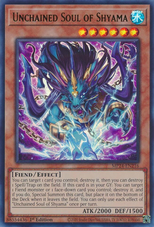 Unchained Soul of Shyama MP24-EN216 (25th Anniversary Tin: Dueling Mirrors)  - 1st Edition