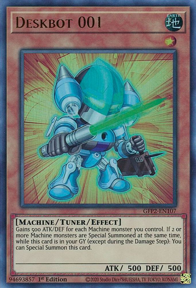 Deskbot 001 GFP2-EN107 (Ghosts From the Past: The 2nd Haunting)  - 1st Edition