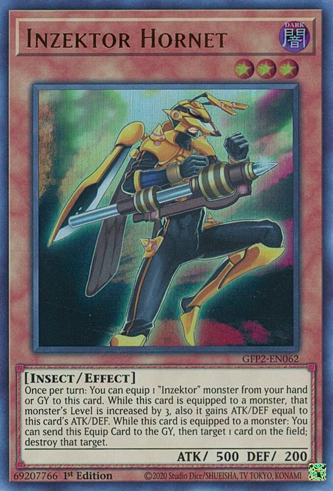 Inzektor Hornet GFP2-EN062 (Ghosts From the Past: The 2nd Haunting)  - 1st Edition