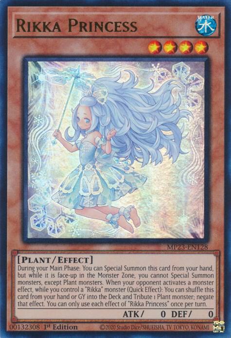 Rikka Princess MP23-EN128 (25th Anniversary Tin: Dueling Heroes Mega Pack)  - 1st Edition