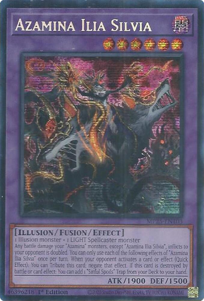 Azamina Ilia Silvia MP25-EN103 (2025 Mega-Pack)  - 1st Edition