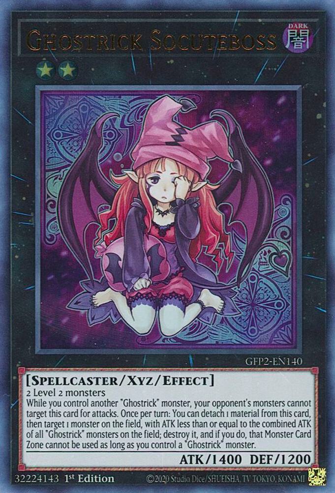 Ghostrick Socuteboss GFP2-EN140 (Ghosts From the Past: The 2nd Haunting)  - 1st Edition