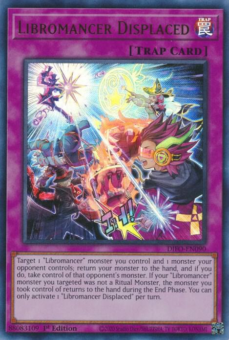 Libromancer Displaced DIFO-EN090 (Dimension Force)  - 1st Edition