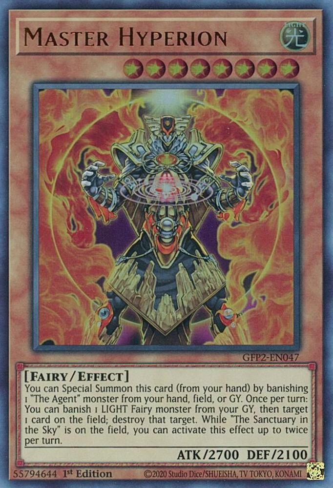 Master Hyperion GFP2-EN047 (Ghosts From the Past: The 2nd Haunting)  - 1st Edition