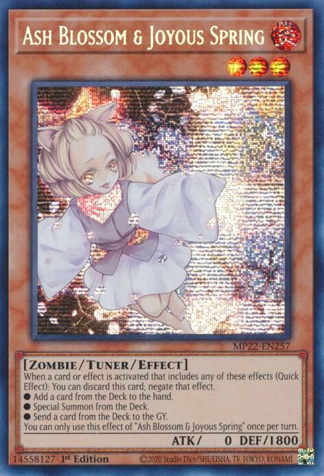 Ash Blossom and Joyous Spring MP22-EN257 (2022 Tin of the Pharaoh's Gods)  - 1st Edition