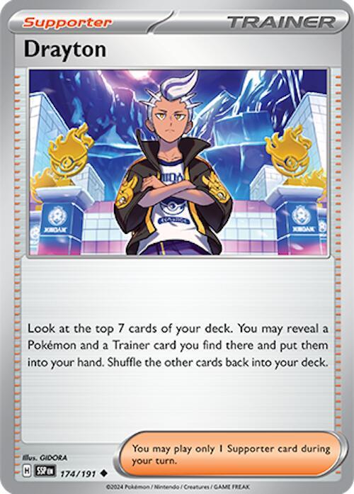 Drayton 174/191 (SV08: Surging Sparks) 