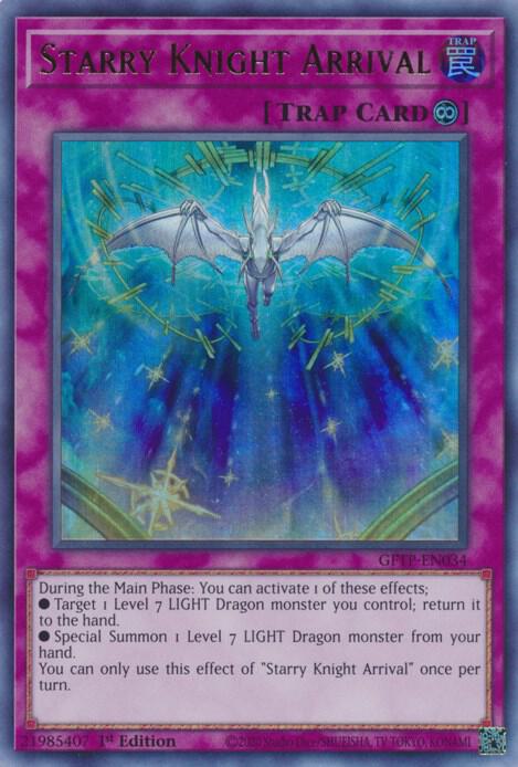 Starry Knight Arrival GFTP-EN034 (Ghosts From the Past)  - 1st Edition