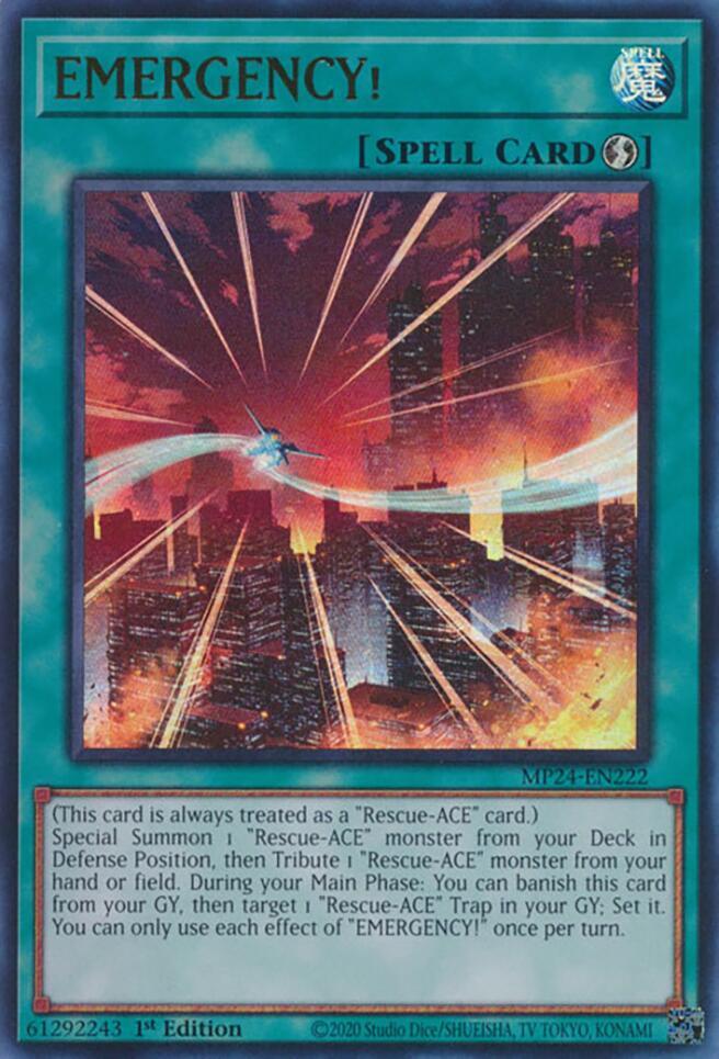 EMERGENCY MP24-EN222 (25th Anniversary Tin: Dueling Mirrors)  - 1st Edition