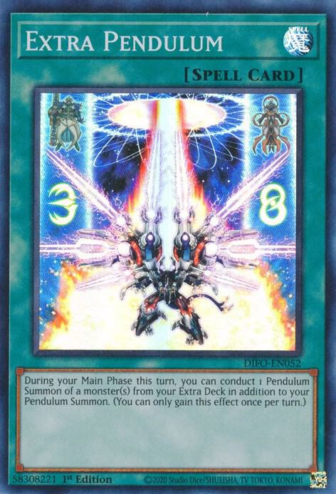 Extra Pendulum DIFO-EN052 (Dimension Force)  - 1st Edition