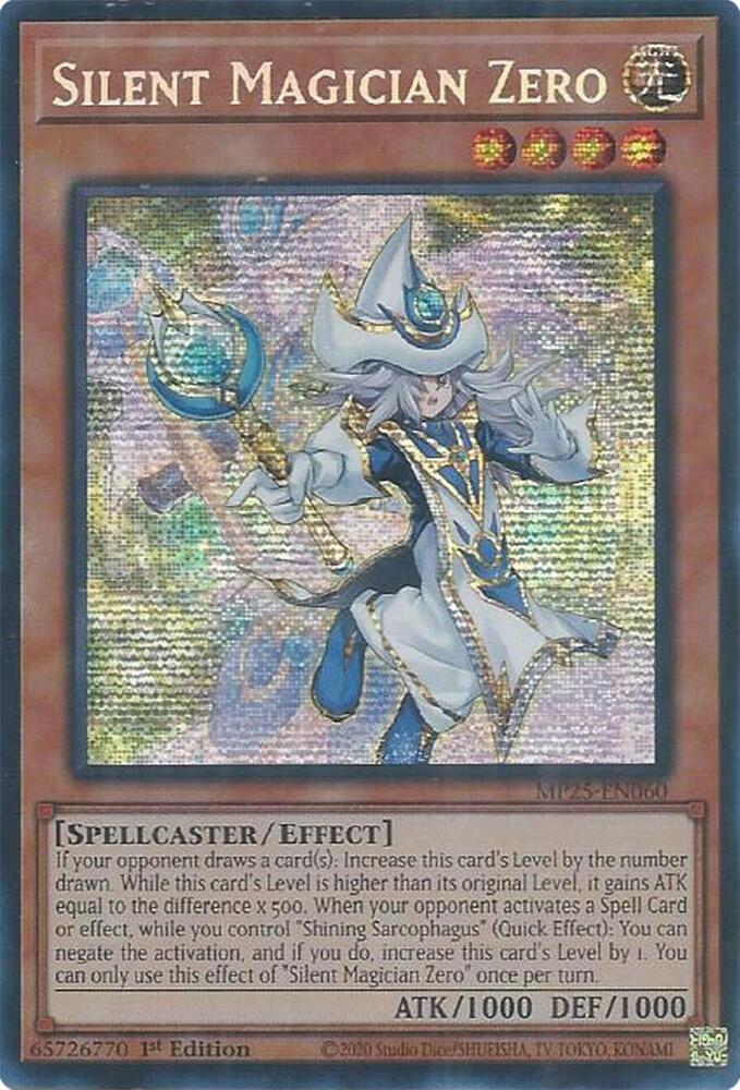 Silent Magician Zero MP25-EN060 (2025 Mega-Pack)  - 1st Edition