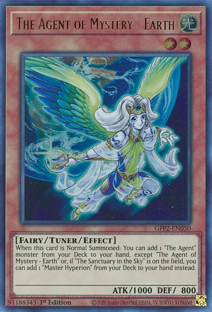 The Agent of Mystery - Earth GFP2-EN050 (Ghosts From the Past: The 2nd Haunting)  - 1st Edition