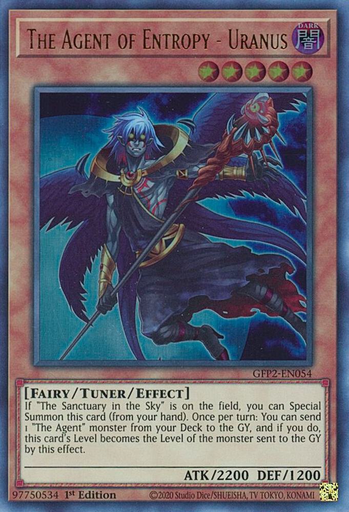 The Agent of Entropy - Uranus GFP2-EN054 (Ghosts From the Past: The 2nd Haunting)  - 1st Edition