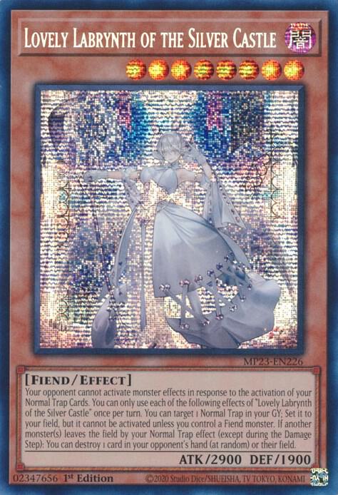 Lovely Labrynth of the Silver Castle MP23-EN226 (25th Anniversary Tin: Dueling Heroes Mega Pack)  - 1st Edition