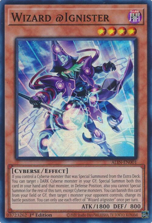Wizard Ignister ALIN-EN001 (Alliance Insight)  - 1st Edition