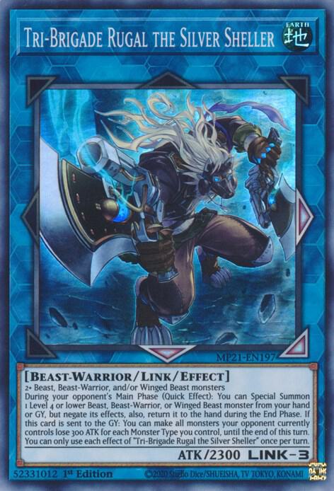 Tri Brigade Rugal the Silver Sheller MP21-EN197 (2021 Tin of Ancient Battles)  - 1st Edition
