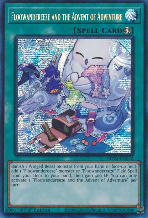 Floowandereeze and the Advent of Adventure MP23-EN032 (25th Anniversary Tin: Dueling Heroes Mega Pack)  - 1st Edition