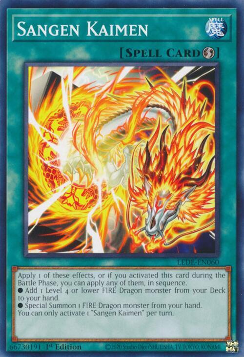 Sangen Kaimen LEDE-EN060 (Legacy of Destruction)  - 1st Edition