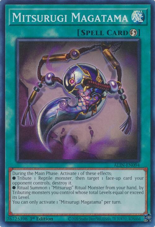 Mitsurugi Magatama ALIN-EN094 (Alliance Insight)  - 1st Edition