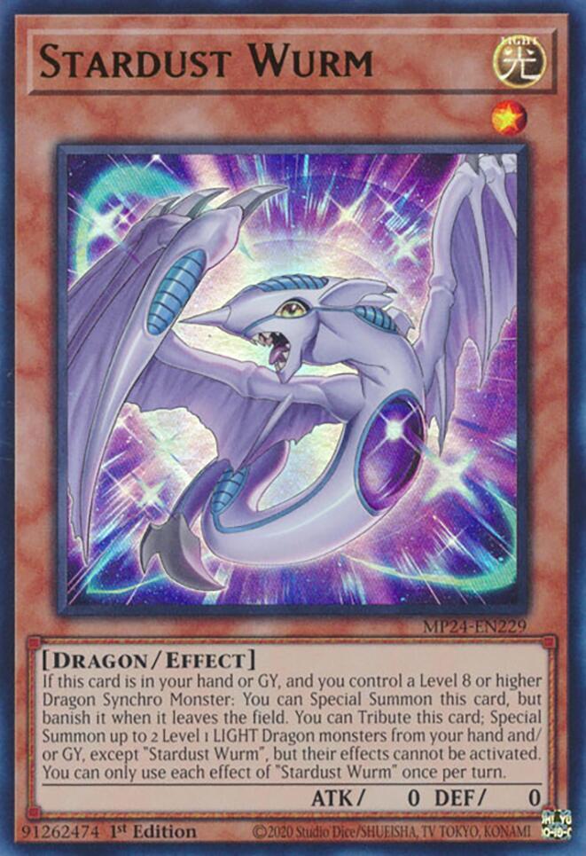 Stardust Wurm MP24-EN229 (25th Anniversary Tin: Dueling Mirrors)  - 1st Edition