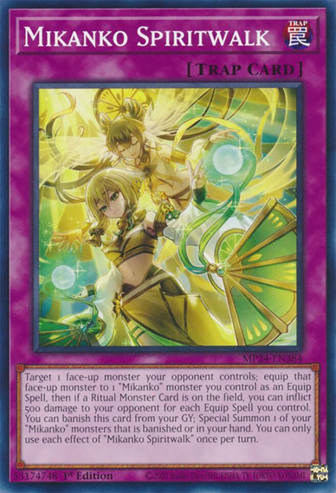 Mikanko Spiritwalk MP24-EN384 (25th Anniversary Tin: Dueling Mirrors)  - 1st Edition