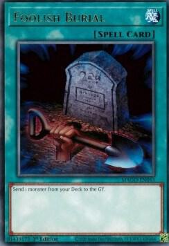 Foolish Burial MAGO-EN053 (Maximum Gold)  - 1st Edition