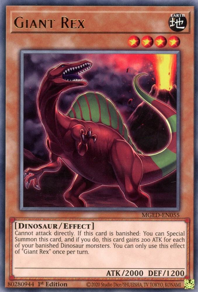 Giant Rex MGED-EN055 (Maximum Gold: El Dorado)  - 1st Edition