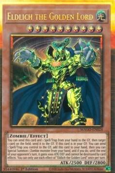 Eldlich the Golden Lord MAGO-EN024 (Maximum Gold)  - 1st Edition