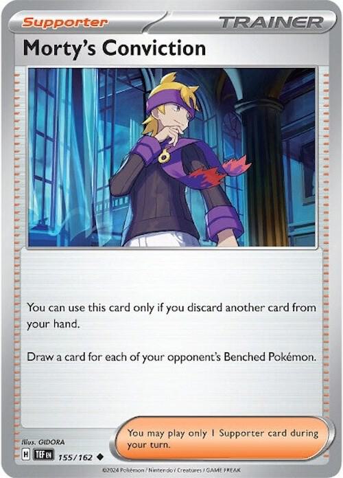 Morty's Conviction 155/162 (SV05: Temporal Forces) 