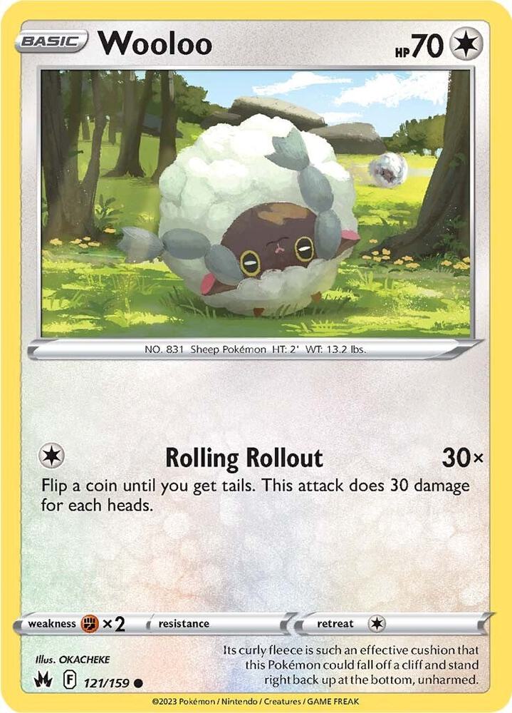 Wooloo 121/159 (SWSH: Crown Zenith) 
