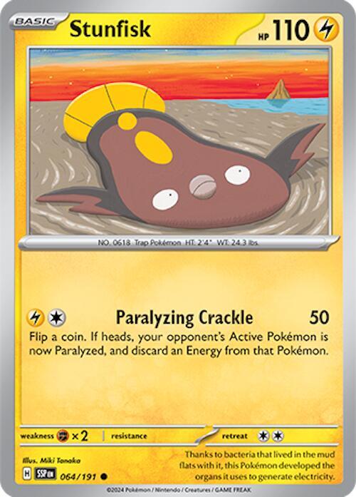 Stunfisk 064/191 (SV08: Surging Sparks) 