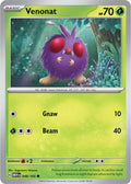 Venonat 048/165 (SV: Scarlet & Violet 151) 
