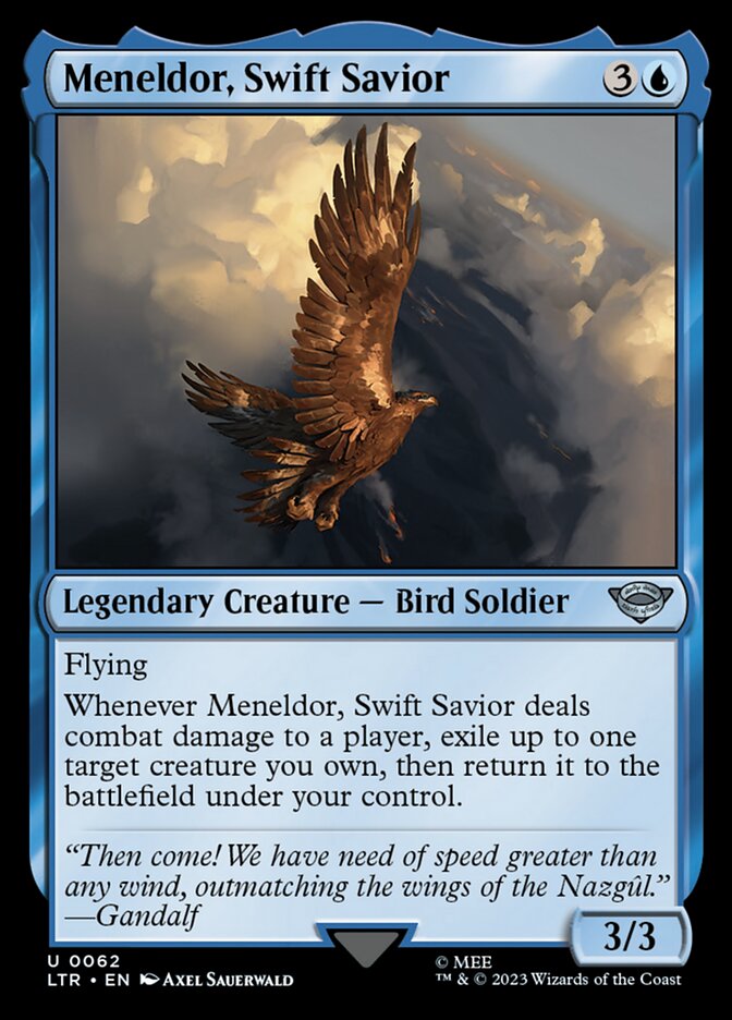 Meneldor, Swift Savior 62 (Universes Beyond: The Lord of the Rings: Tales of Middle-earth) 