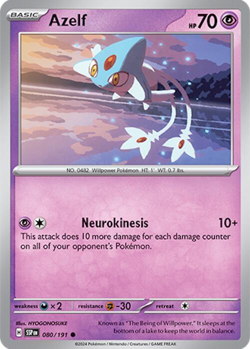 Azelf 080/191 (SV08: Surging Sparks) 