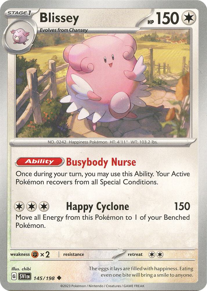 Blissey 145/198 (SV01: Scarlet & Violet Base Set) 