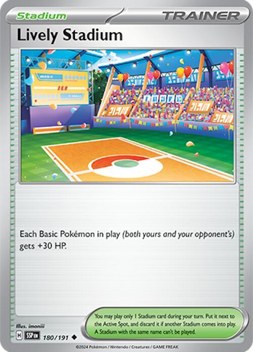 Lively Stadium 180/191 (SV08: Surging Sparks) 