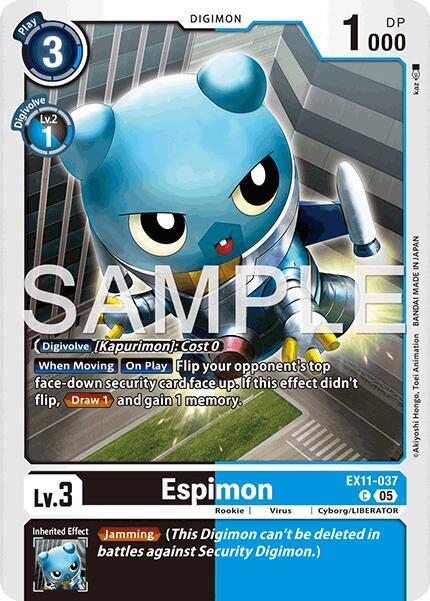 Espimon EX11-037 C (Dawn of Liberator) 