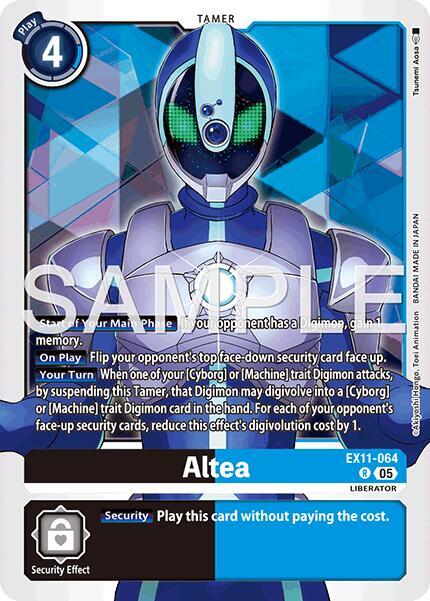 Altea EX11-064 R (Dawn of Liberator)  - Foil