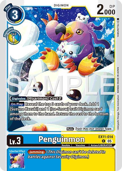 Penguinmon EX11-014 C (Dawn of Liberator) 