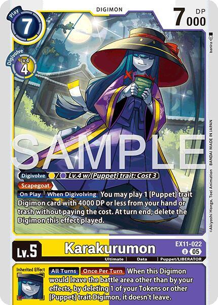 Karakurumon EX11-022 U (Dawn of Liberator) 