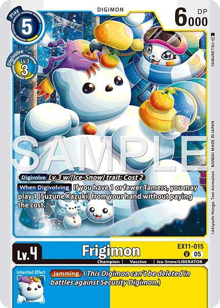 Frigimon EX11-015 U (Dawn of Liberator) 