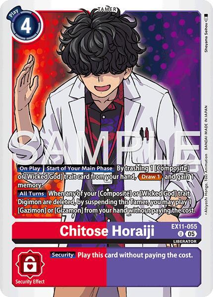 Chitose Horaiji EX11-055 U (Dawn of Liberator) 