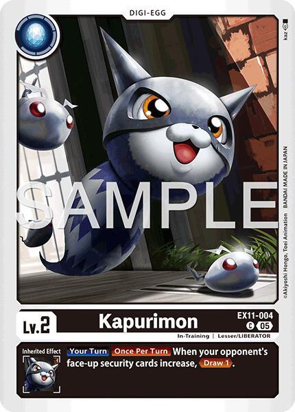 Kapurimon EX11-004 C (Dawn of Liberator) 