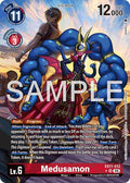 Medusamon Alternate Art EX11-012 SR (Dawn of Liberator)  - Foil