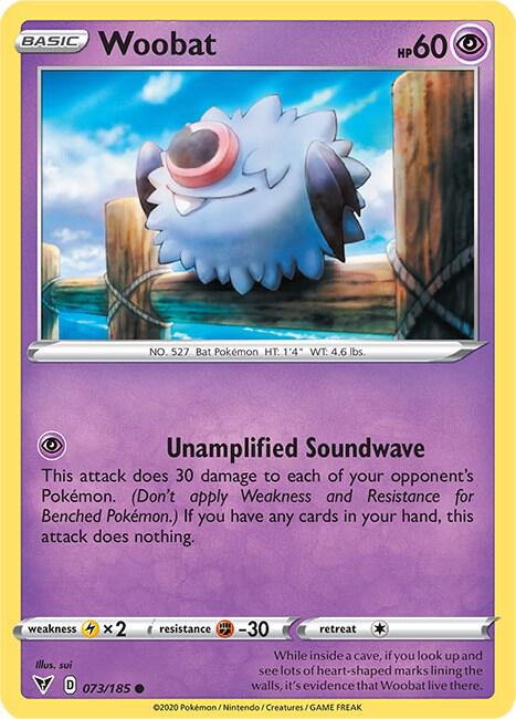 Woobat 073/185 (SWSH04: Vivid Voltage) 