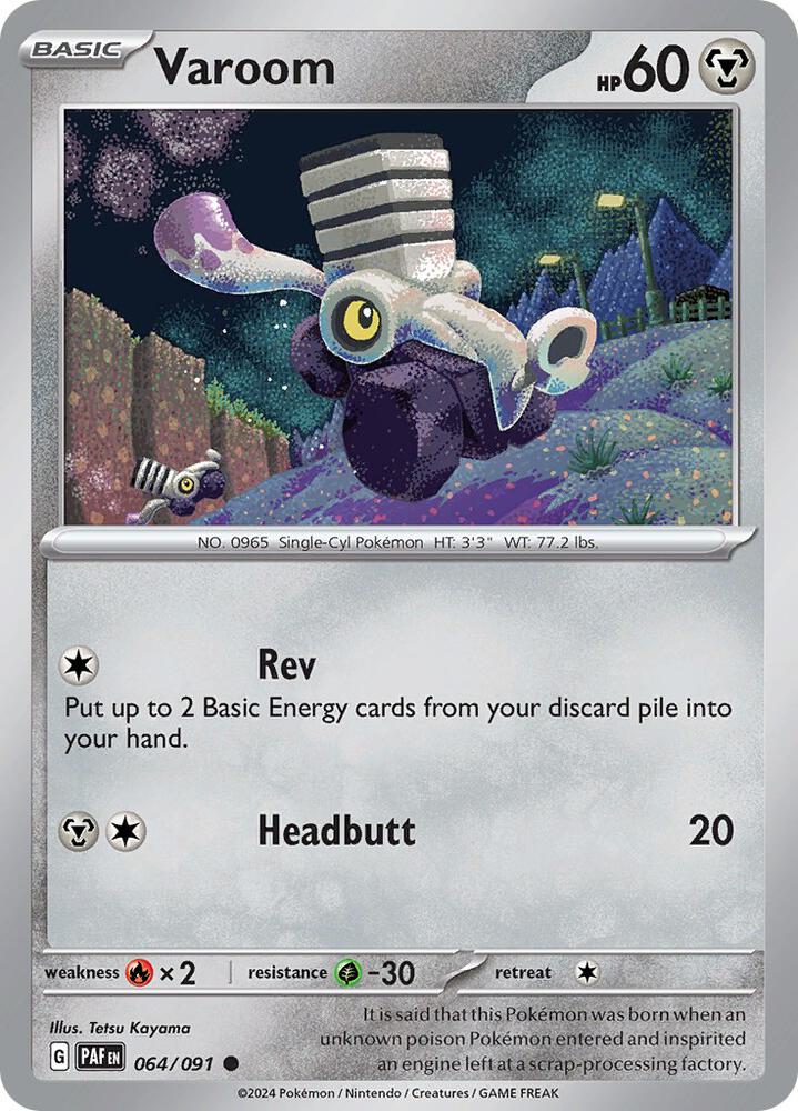 Varoom 064/091 (SV: Paldean Fates) 