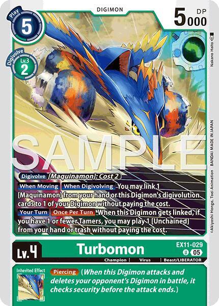 Turbomon EX11-029 U (Dawn of Liberator) 