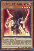 Masked HERO Dusk Crow MZMU-EN014 (Maze of Muertos)  - 1st Edition
