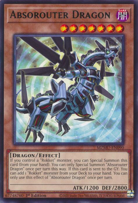 Absorouter Dragon MZMU-EN090 (Maze of Muertos)  - 1st Edition
