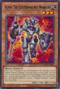 Alpha The Electromagnet Warrior MZMU-EN080 (Maze of Muertos)  - 1st Edition